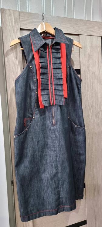 Сарафан джинсовый