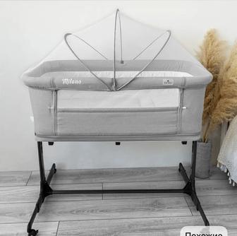 Кроватка приставная для новорожденного Milano