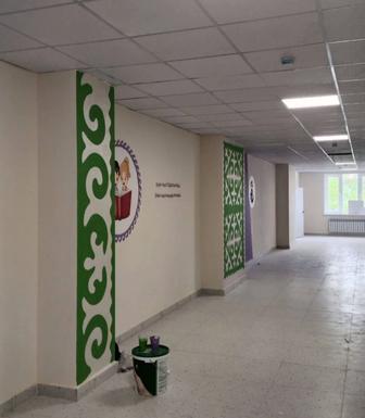 Художник.Художественная роспись стен. Мурал. Оформление стен школ, ресторан