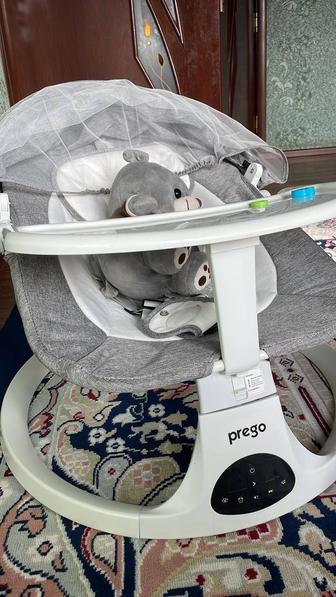 Шезлонг PEGAS 08MAX серый