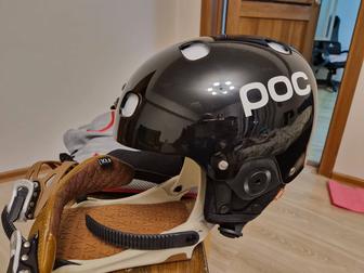 Горнолыжный шлем черный POC SINUSE SL