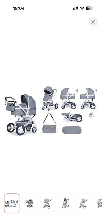 Продам коляску трансформер 3в1 автолюлька