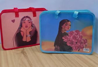 Подарочные товары для девочек (Блокнот, зонтик, шоппер)