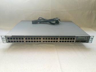 Коммутатор Juniper EX3300-48P, 48 х GE, 4 x 1/10GE SFP, PoE, Layer 3