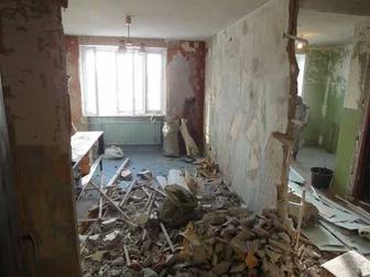 Демонтаж стен перегородок кафеля Квартир Офисов и Магазина