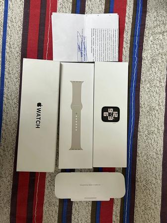 Смарт-часы Apple Watch SE 2 Gen (2023) GPS M/L 44 мм starlight-бежевый