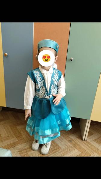 Детская казахская жилетка