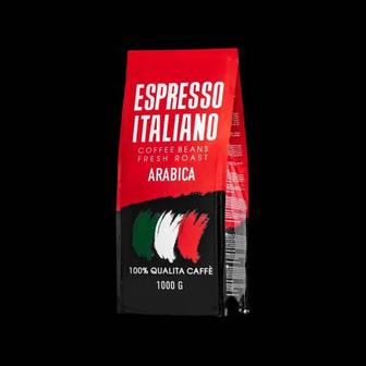 Кофе в зернах Espresso Italiano Arabica (100% арабика)