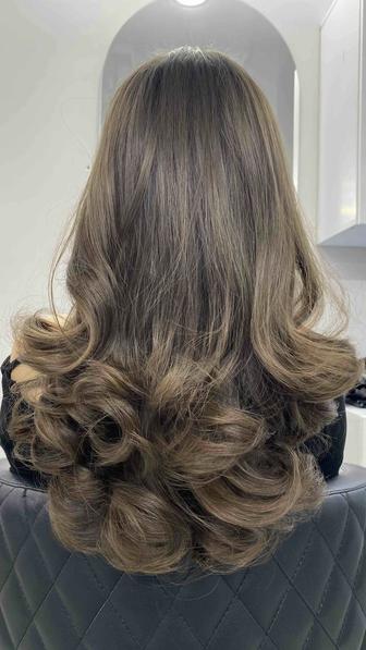 Стрижки каскад, каре, турецкая укладка,прически, сложное окрашивание