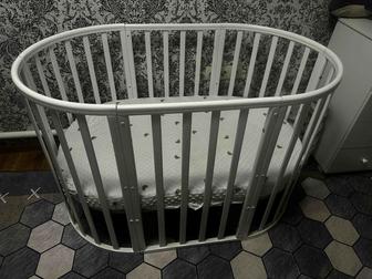 Продам манеж с ортопедическим матрасом