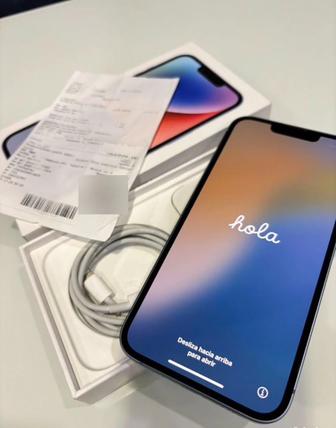 iPhone 14 синий 128GB в идеальном состоянии