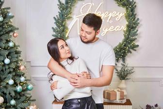 Новогодняя фотосессия в Алматы