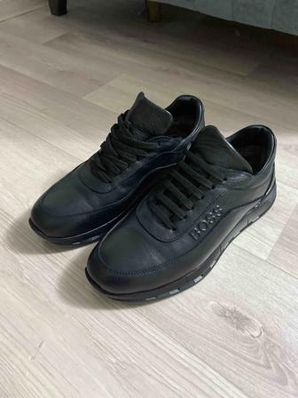 Кроссовки зимние Чистый кожа