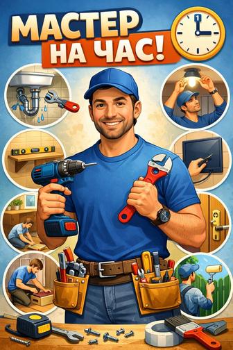 МАСТЕР НА ЧАС БЫТОВЫЕ И МЕЛКОСРОЧНЫЕ РАБОТЫ