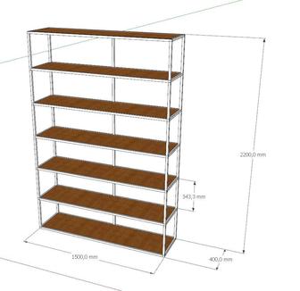 Стеллаж б/у
