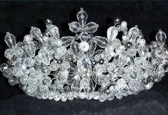 Корона серьги