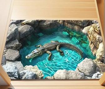 3D декоративный коврик