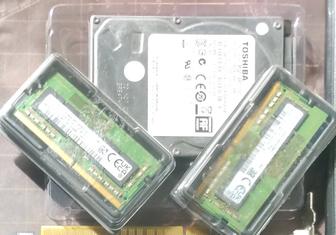 Ноутбук ОЗУ HDD