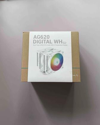 Кулер для процессора DEEPCOOL AG620 DIGITAL WH ARGB [R-AG620-WHADMN-G-2]