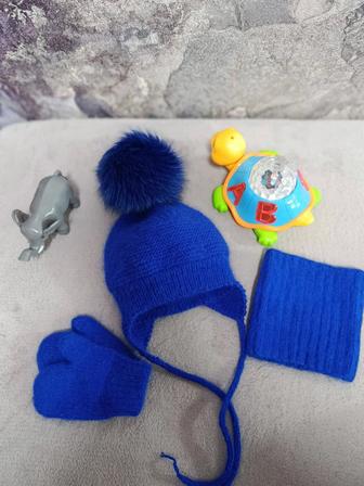 Шапка из пуха норки