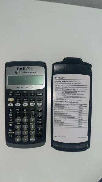 Сдам в аренду финансовый калькулятор Texas Instruments BA II Plus