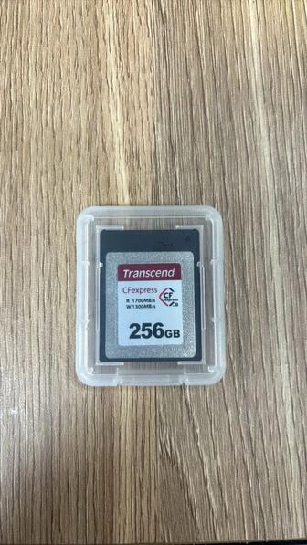 Карта памяти CFexpress 256GB Transcend