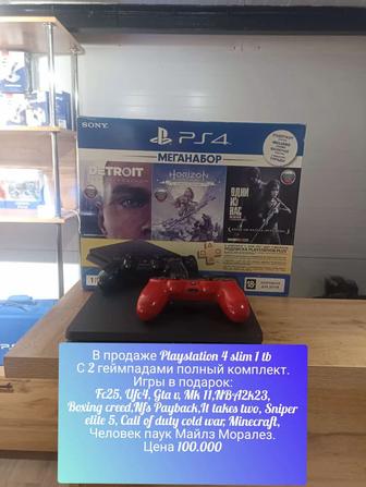 Продается Консоль PlayStation 4, PS4, Пс4, Пристаки,Игры