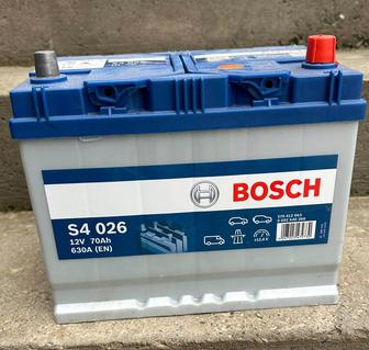 Аккумулятор Bosch S4 026 70Ah 630A (жаңа)