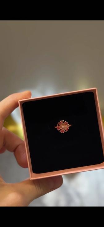 Кольцо спиннер с пробой s925