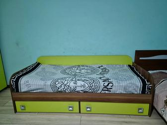 Детский шкаф и кровать