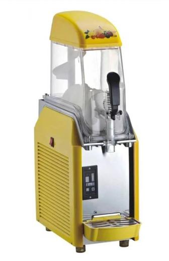 Гранитор для приготовления фруктового снега промышленный с тремя банками.