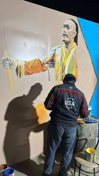 Художник.Мурал.Художественная роспись стен школ,ресторанов,домов.