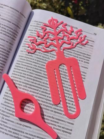 Закладка для книг и держатель bookmark