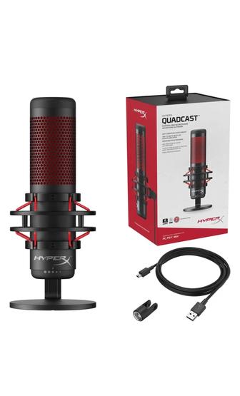 HyperX QuadCast Твой идеальный звук!
Продаю легендарный микрофон HyperX Q