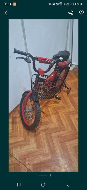 Продам почти новый детский велосипед.