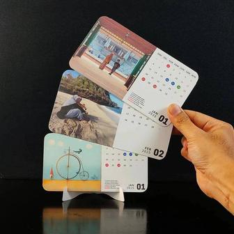 Дизайн календарей, календарь на стенный, настольный календарь