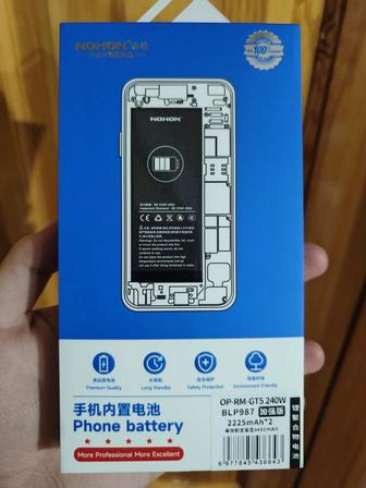 Новый аккумулятор на Realme GT neo 5, 240 W