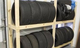 Хранение шин и мототехники