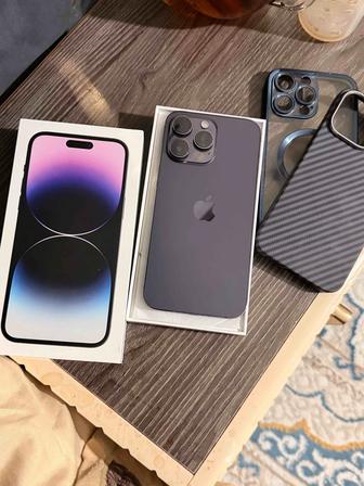 14 pro max фиолетовый , 256гб