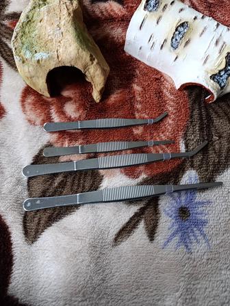 Пинцет для кормления рептилий и др.