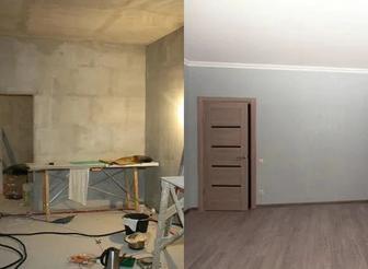 Левкас шпаклевка шкурка покраска штукатурка эко пол ламинат