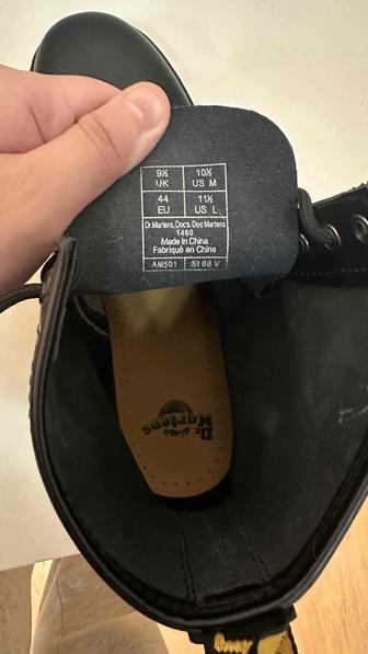 Dr. Martens 1460 Bex Smooth Leather Lace Up Boots.