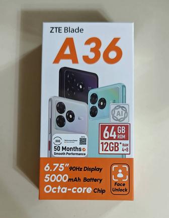 Новый смартфон ZTE Blade A36