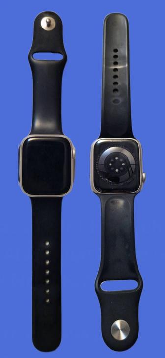 Смарт часы APPLE Watch  7 GPS, 45mm Starlight Aluminium Case
