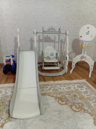 Горка качеля