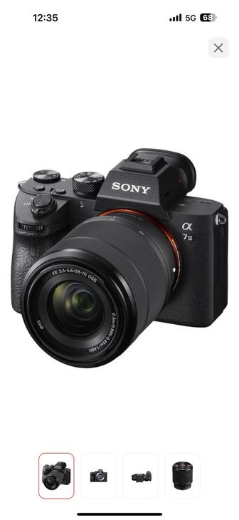 Продам Фотокамера Sony Alpha A7 III kit 28-70mm