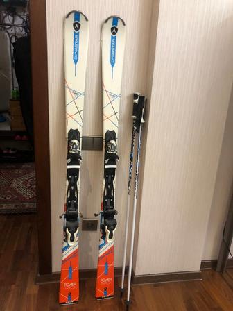Горные лыжи Dynastar Powertrack, 149 см, с креплениями