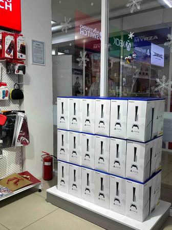 PlayStation 5 slim 4 игры в подарок