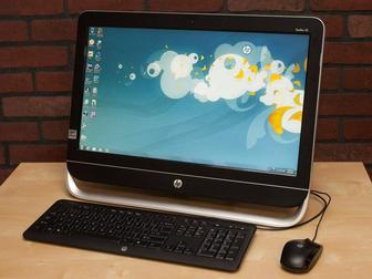 Моноблок HP как ноутбук, компьютер, в отл сост