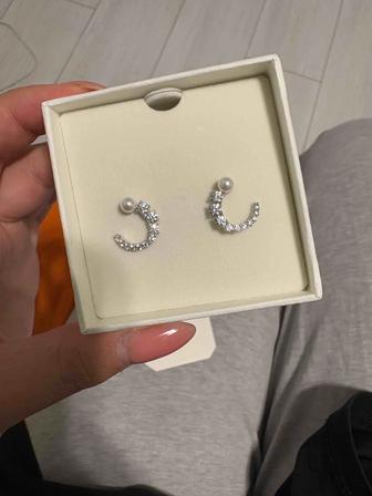 Серьги swarovski